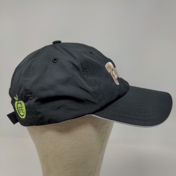 Adidas Men's Strapback Hat Black OSFM 100% Polyester Embroidered Penn Logo - Picture 6 of 13